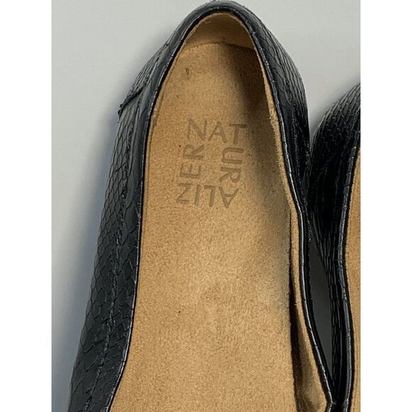 Naturalizer Womens Leather Loafers Black Size 8.5 - Picture 3 of 9